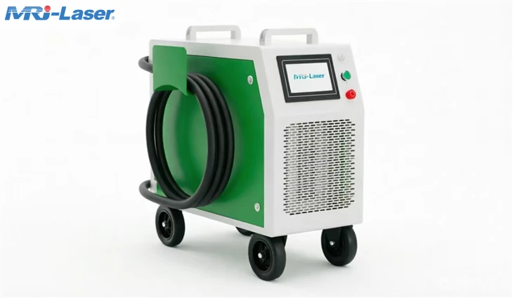 Преносима 2000 W въздушно охлаждане Икономична CW лазерна машина за почистване за отстраняване на ръжда