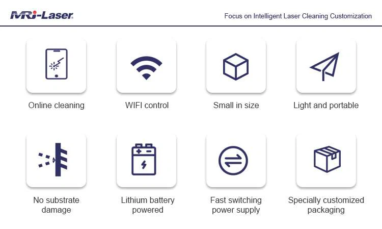 Backpack size laser cleaning machine02 Backpack size laser cleaning machine02
