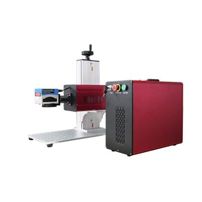 Акрилен модел гравиране 30 вата пейка Топ лазерна машина за маркиране