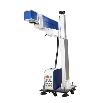 Автоматизиран PLC управлява 30W CO2 лазерна машина за маркиране за производство на бутилки във фабрики за храна и лекарства .