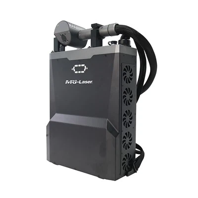 Метални повърхности Оксиден слой отстраняване на раница 100W лазерна машина за почистване на виадукт на електрическа кула