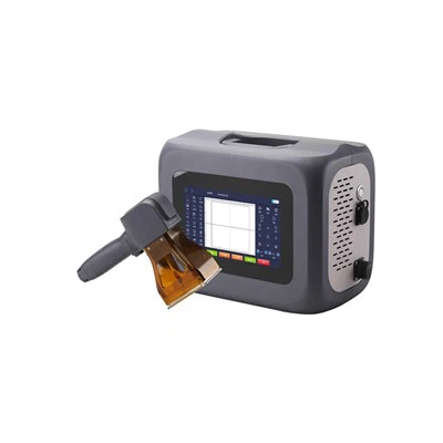 30W ултра малка мобилна ръчна машина за лазерно маркиране